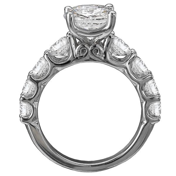 classic semi-mount diamond ring