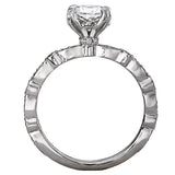 classic semi-mount diamond ring