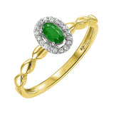 10KT Yellow Gold & Diamond Price Point Fashion Ring  - 1/10 ctw