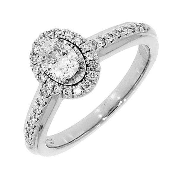 14KT White Gold & Diamonds Stunning Fashion Ring - 1/4 CTW