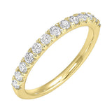 14KT Yellow Gold & Diamonds Stunning Band Ring - 1/4 CTW