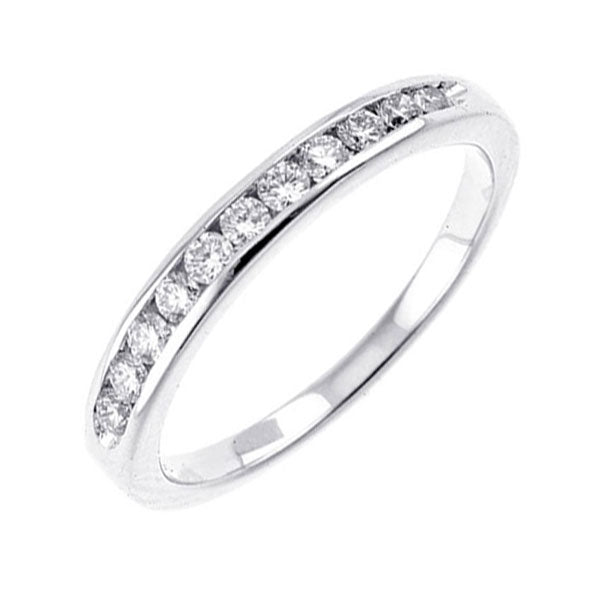 14KT White Gold & Diamond Sparkle Fashion Ring  - 1/3 ctw